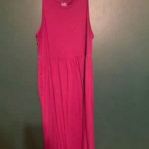 Plum Sleeveless Dress